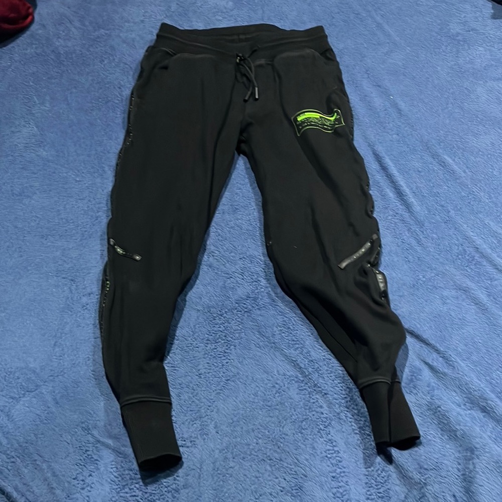 HUGO BOSS joggers Lime Green highlights (Small)